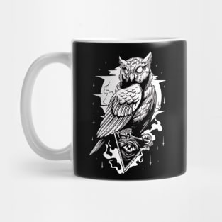 All Seeing Eye Owl Mug